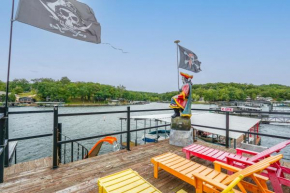 Dock with Deck and Waterslide Lake of the Ozarks Gem!
